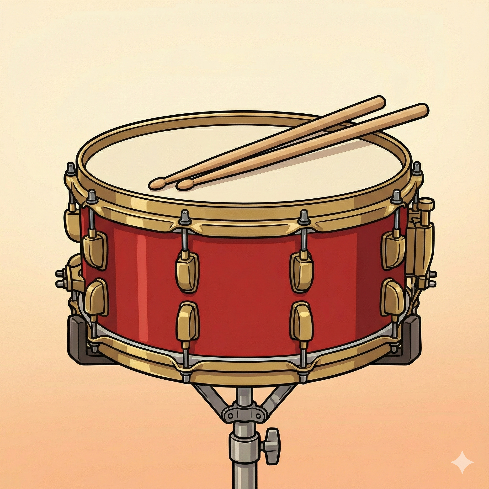 Drum Cartoon